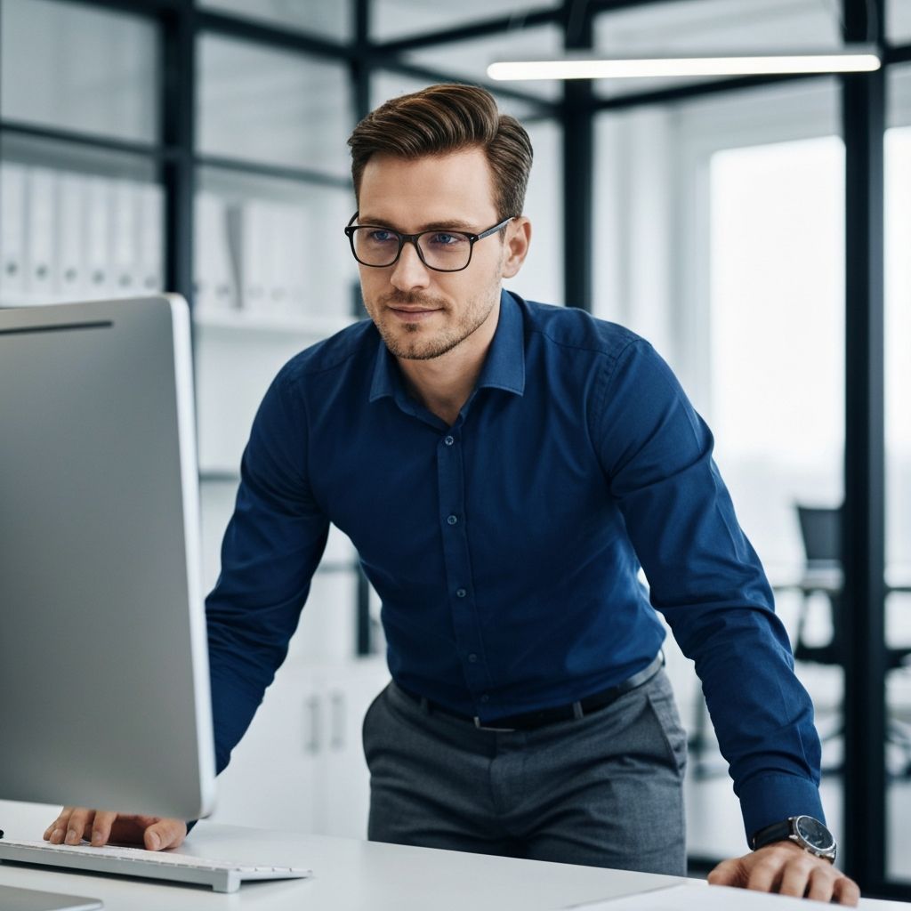 IT engineer at computer